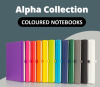 Alpha Collection - Coloured Notebooks