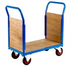 Double End Platform Truck with Mesh or Plywood Panels (Capacity 500kg)