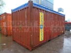 20ft used CSC plated open top shipping containers