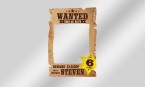 Wanted Poster Selfie Frame