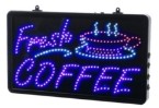 LED Light Up Fresh Coffee Sign LD023