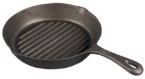 Cast Iron Deep Ribbed Skillet - COOK0005