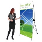 X Banner Stand Tensioned Banner Display