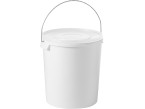 Food Grade Bucket 33 Litre with Metal handle and plastic lid