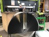 CNC folding custom made mild steel sheet metal covers