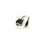Alicat 8 pin M mini-din to DB9 F adapter&#44; 6FOOT MD8DB9 - Accessories