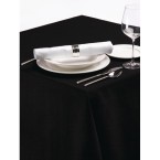 Palmar Polyester Black Tablecloth - CE699-BK