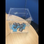 Acrylic Suggestion box, Competition Boxes