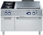 Electrolux 700XP 371010 Solid Top Oven With 2 Burners & Cupboard