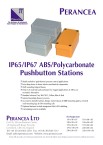 IP65/IP67 Polycarbonate Pushbutton Stations