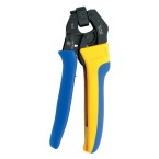 Crimping tool for cable end-sleeves and twin cable end-sleeves 0.14 - 6 mm²