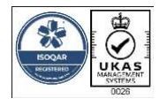 ISOQAR Certificate 