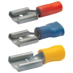 Insulated receptacle 4.8x0.5 mm, 1.5-2.5 mm²
