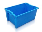 Plastic 180&#186; (degree) Stacking and Nesting Containers (610 x 407 x 275mm) 50 Litres
