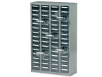 Small Parts Box Cabinet 60 Drawer unit complete with 60 drawers and 60 dividers (228Kg)