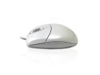 Accuratus 3331 - USB & PS/2 800dpi Optical Full Size Professional Mouse - White