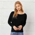 Flowy off-the-shoulder long sleeve t-shirt