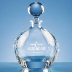 0.8ltr Crystalite Round Decanter