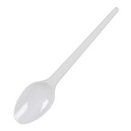 Lightweight Plastic Dessert Spoon