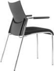 Frovi K60UPA/FB Talk Conference Chair In Upholstered Fabric