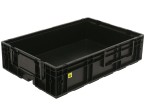 KLT (VDA)* Electro Conductive Containers - 22 Litres (600 x 400 x 147.5mm) Interlocking Base