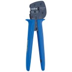 Crimping tool for gas-tight connections 1 - 4 mm²