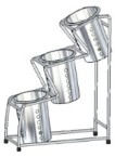 Craven CPH Chrome Plated Cutlery Pot Holders