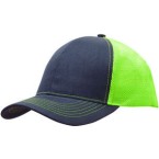 Brushed Cotton With Mesh Back Cap
