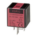 Electronic Standard Relay ESR10-PX1A4HP-00-D1-50A