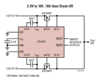 LTC4353 - Dual Low Voltage Ideal Diode Controller