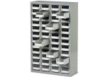 Small Parts Box Cabinet 48 Drawer unit complete with 48 drawers and 48 dividers (240Kg)