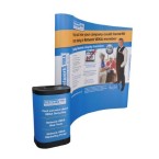 3×3 Curved Pop Up Exhibition Stand