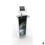 Standing iPad Table with Acrylic Top