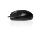 Accuratus 3331 - USB & PS/2 800dpi Optical Full Size Professional Mouse - Black