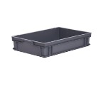 Plastic Trays (600 x 400 x 120mm) 23.7 Litre Capacity&#44; Stackable with Solid Sides and Base