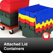 Attached Lid Containers