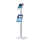 iPad Stand with Literature Dispenser