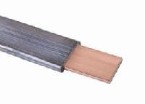Lead covered copper bar