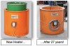 Long term use of the THERMOSAFE®  Industrial drum heater – still going strong after 27 years