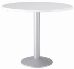 Frovi Wedge Silver &#123;Fusion&#125; Round Dining Table