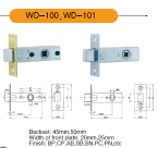 European Style Hardware for door LOCK BODY WD 100 WD 101 Backset